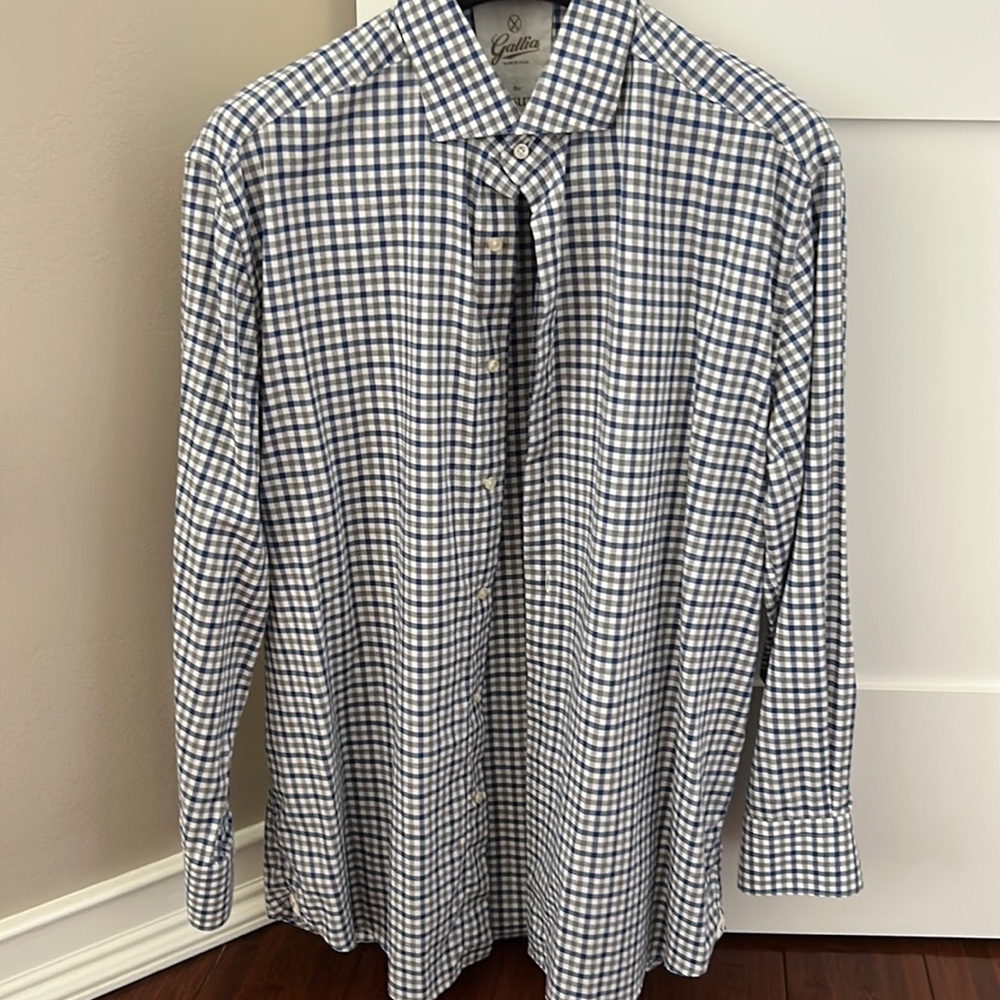Gallia for tessuto men’s button down